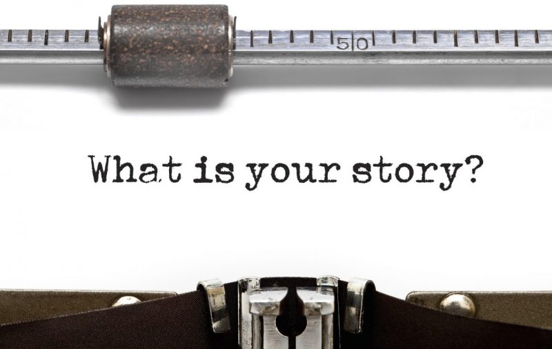 Typewriter What is Your Story